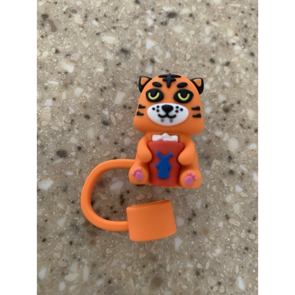 Dutch Bros Tai The Tiger Straw Topper / Charm September 29 2026